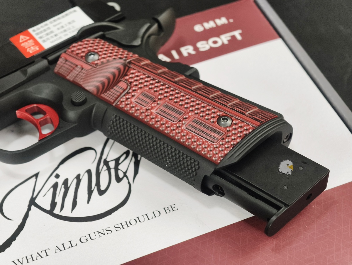 【翔準AOG】WE AW Custom 1911 GBB EMG 瓦斯手槍(黑)D-02-0527 Kimber Rapide Heat RMR Ver. 【翔準AOG】WE AW Custom 1911 GBB EMG 瓦斯手槍(黑)D-02-0527 Kimber Rapide Heat RMR Ver.