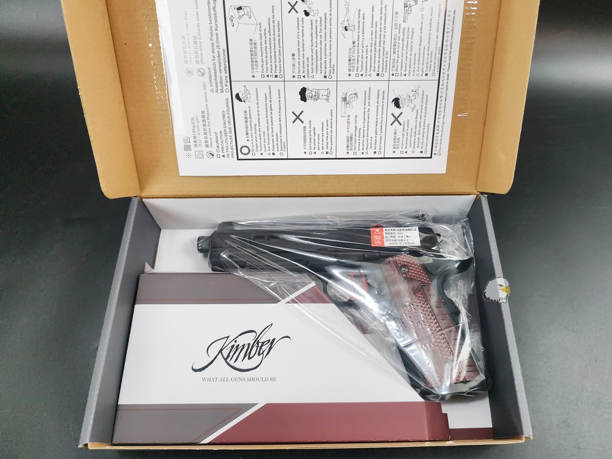 【翔準AOG】WE AW Custom 1911 GBB EMG 瓦斯手槍(黑)D-02-0527 Kimber Rapide Heat RMR Ver. 【翔準AOG】WE AW Custom 1911 GBB EMG 瓦斯手槍(黑)D-02-0527 Kimber Rapide Heat RMR Ver.
