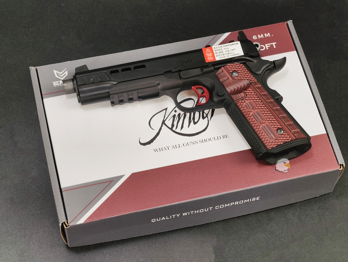 【翔準AOG】WE AW Custom 1911 GBB EMG 瓦斯手槍(黑)D-02-0527 Kimber Rapide Heat RMR Ver. 【翔準AOG】WE AW Custom 1911 GBB EMG 瓦斯手槍(黑)D-02-0527 Kimber Rapide Heat RMR Ver.