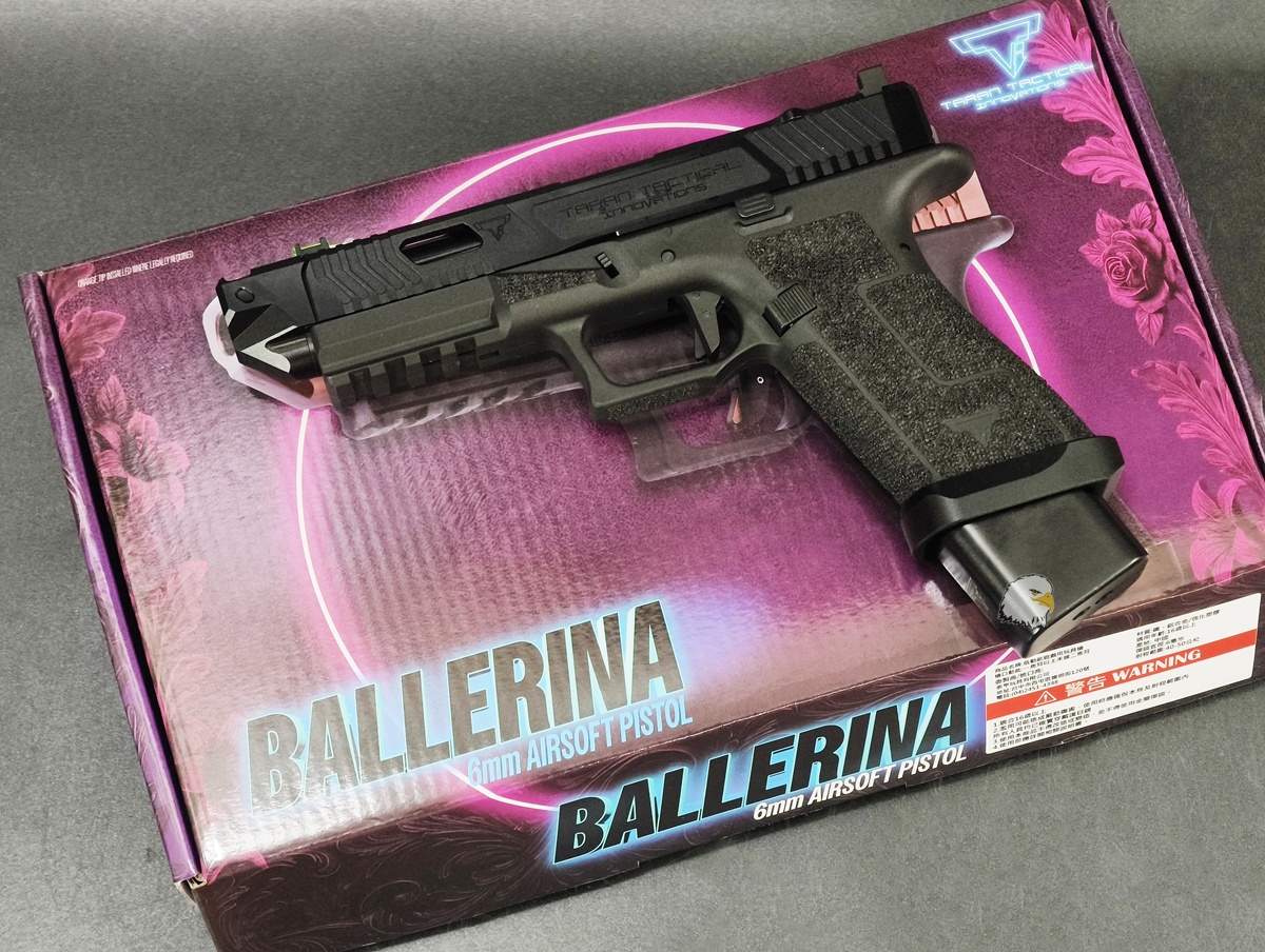 【翔準AOG】ARMY×EMG×TTI Ballerina G17 Gen5 GBB 瓦斯手槍 R34-4(黑)5KU-R34B官方授權 【翔準AOG】ARMY×EMG×TTI Ballerina G17 Gen5 GBB 瓦斯手槍 R34-4(黑)5KU-R34B官方授權