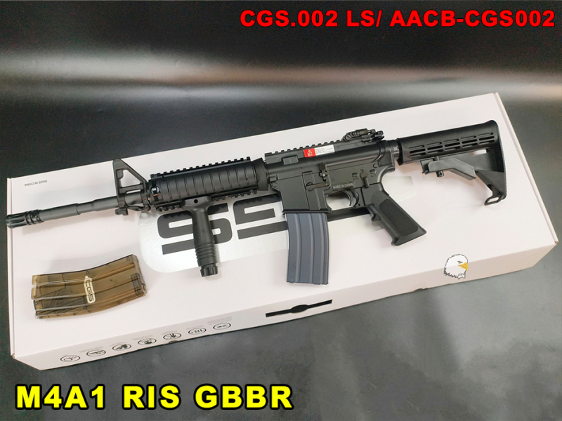 【翔準AOG】CYMA T8 M4A1 RIS SOPMOD GBBR CGS.002-LS 瓦斯長槍 步槍 瓦斯槍