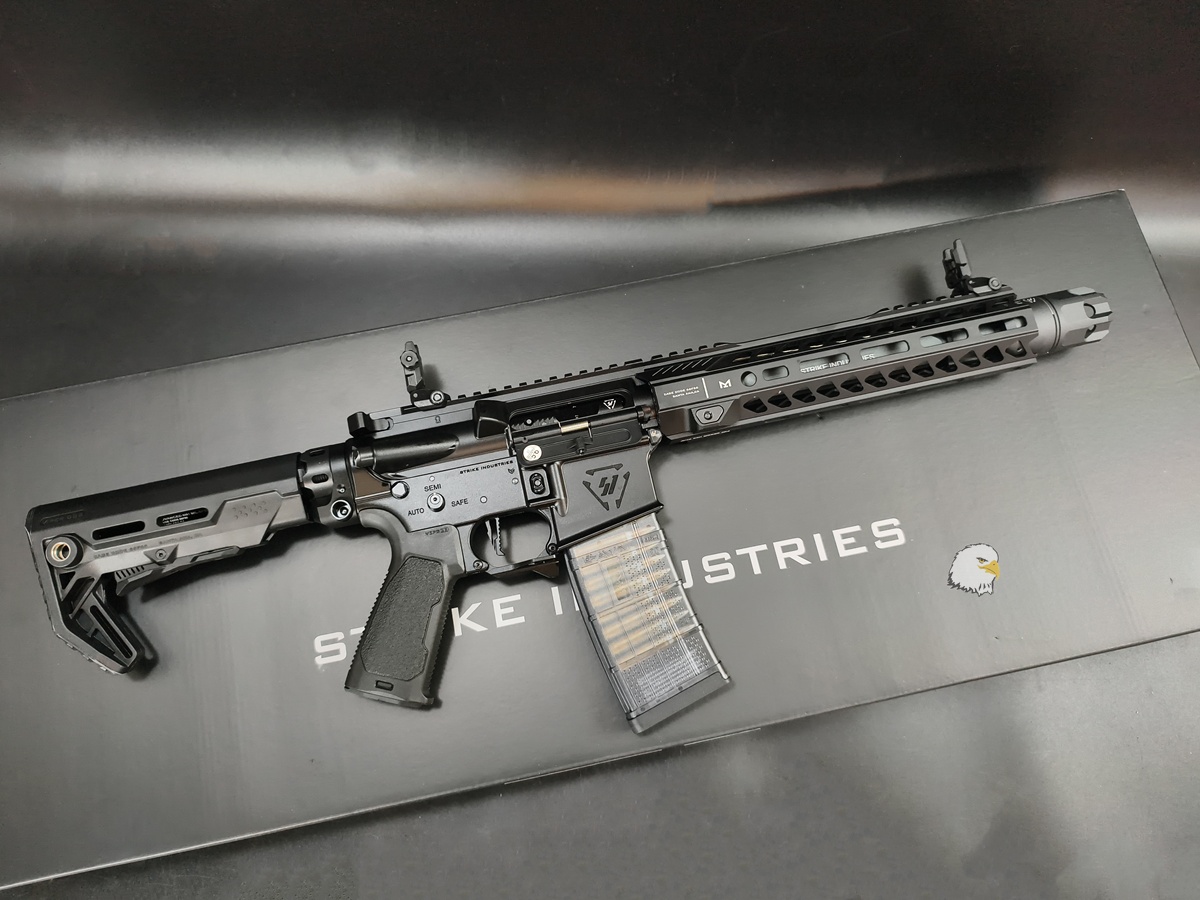 【翔準AOG】EMG×Strike Industries SI.1303-LS BK GBBR 10吋 瓦斯後座力步槍 正版授權 【翔準AOG】EMG×Strike Industries SI.1303-LS BK GBBR 10吋 瓦斯後座力步槍 正版授權