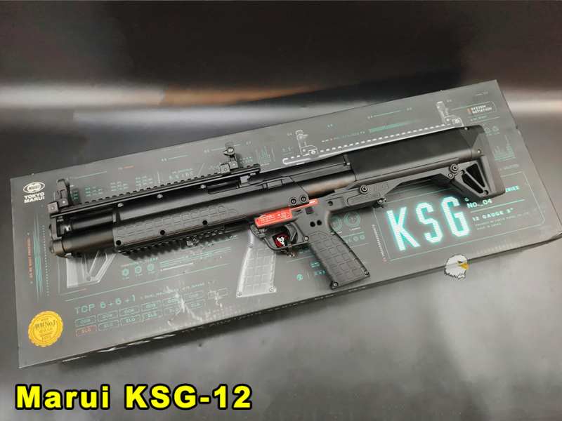 【翔準AOG】Tokyo Marui(東京丸井)KSG-12 瓦斯散彈槍 3根內管 瓦斯霰彈槍 Gas Shotgun