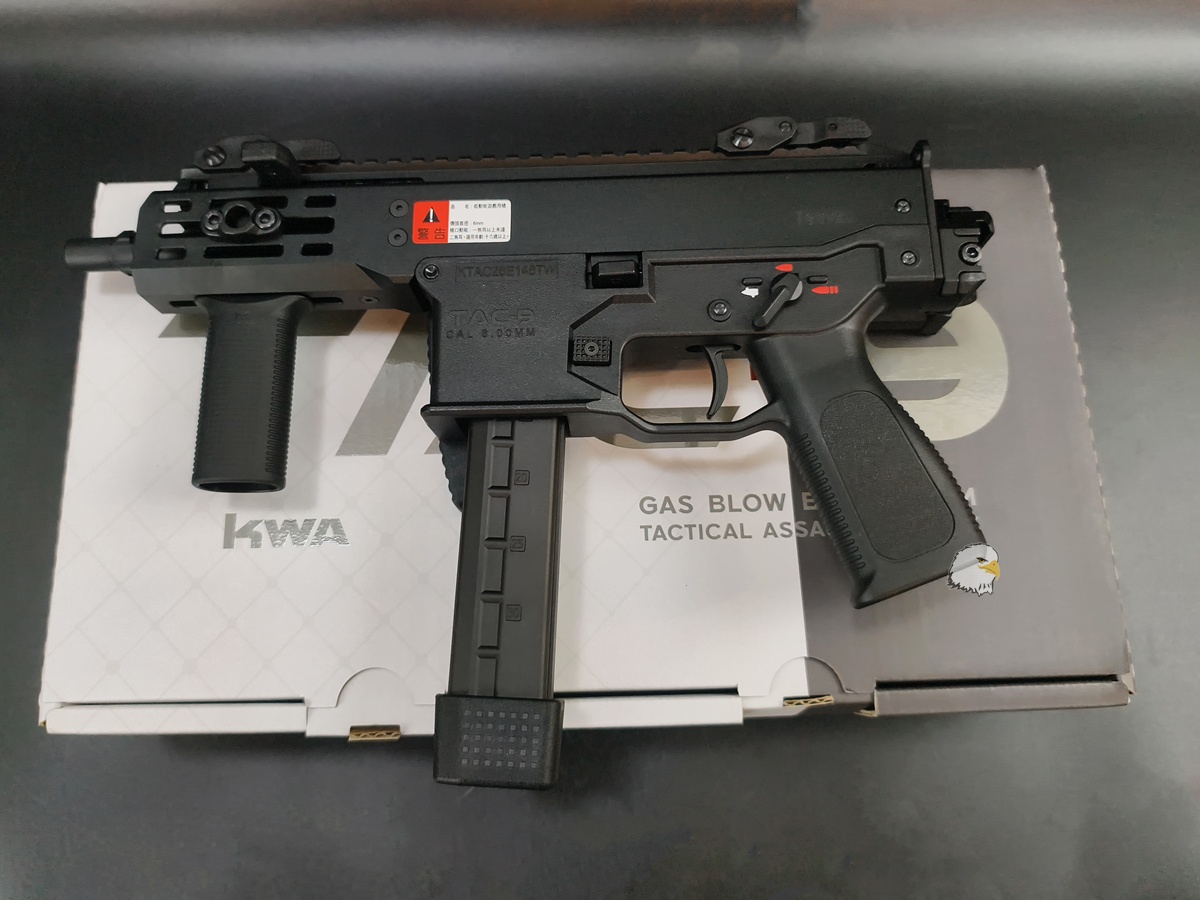 【翔準AOG】KWA TAC-9 GBB SMG 瓦斯衝鋒槍 D-06-05-011L 瓦斯槍 SMG氣動槍Airsoft PDW M-LOK 1913槍托 【翔準AOG】KWA TAC-9 GBB SMG 瓦斯衝鋒槍 D-06-05-011L 瓦斯槍 SMG氣動槍Airsoft PDW M-LOK 1913槍托