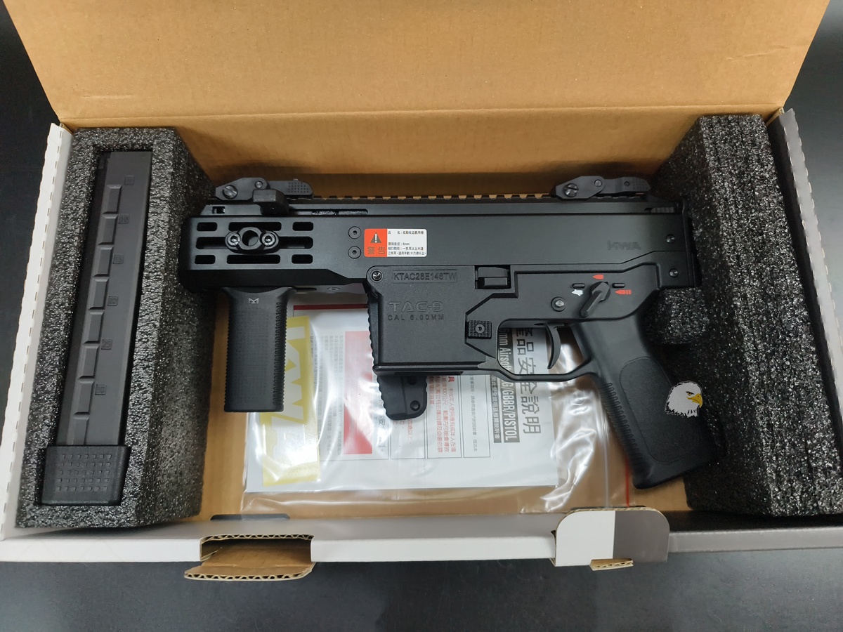 【翔準AOG】KWA TAC-9 GBB SMG 瓦斯衝鋒槍 D-06-05-011L 瓦斯槍 SMG氣動槍Airsoft PDW M-LOK 1913槍托 【翔準AOG】KWA TAC-9 GBB SMG 瓦斯衝鋒槍 D-06-05-011L 瓦斯槍 SMG氣動槍Airsoft PDW M-LOK 1913槍托