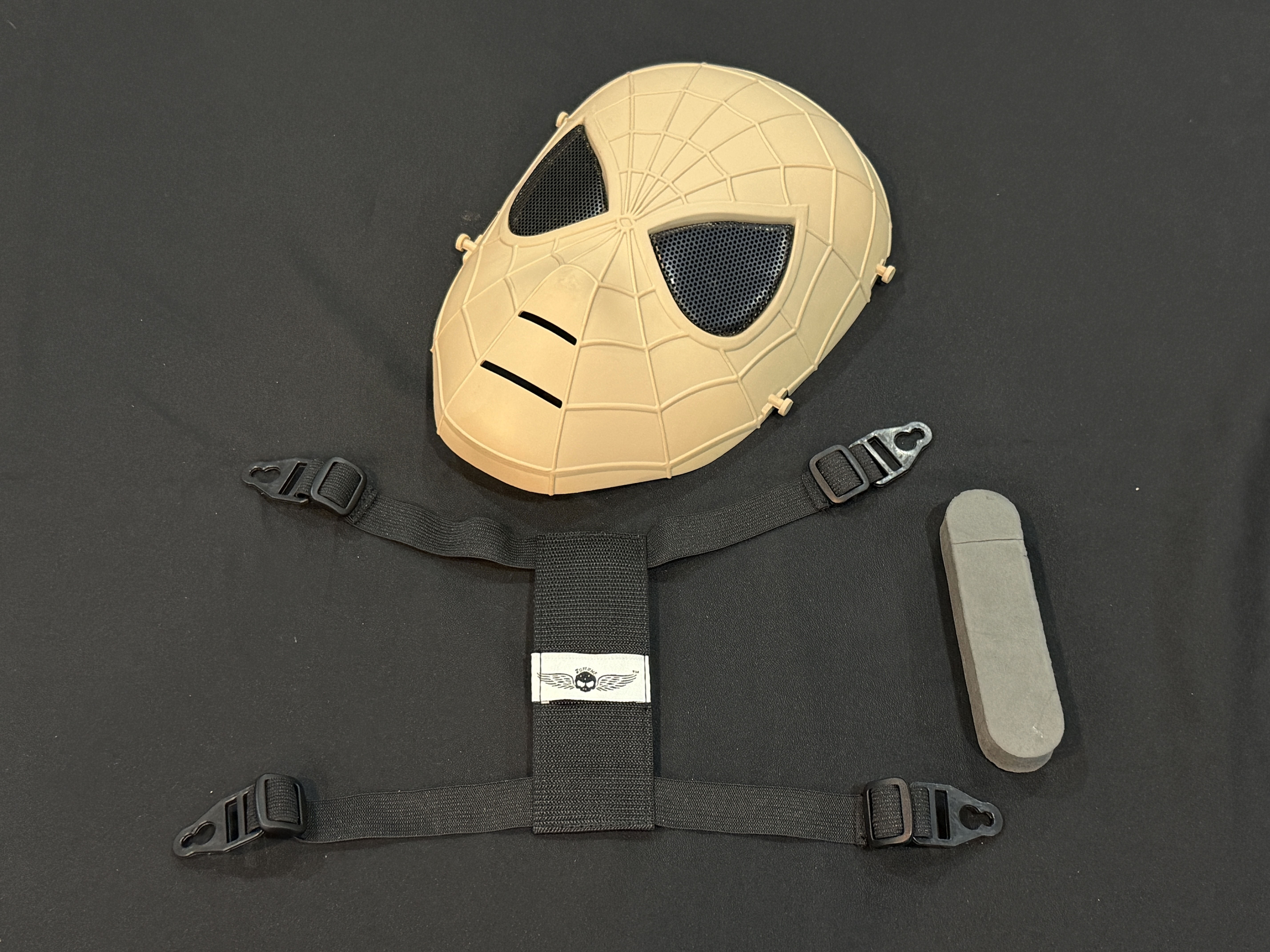 售完為止【翔準AOG】蜘蛛網造型全罩式護面(尼) E0215BB 面具生存遊戲Cosplay 蜘蛛人 攝影及收藏萬聖節活動攝影舞台全罩式 售完為止【翔準AOG】蜘蛛網造型全罩式護面(尼) E0215BB 面具生存遊戲Cosplay 蜘蛛人 攝影及收藏萬聖節活動攝影舞台全罩式