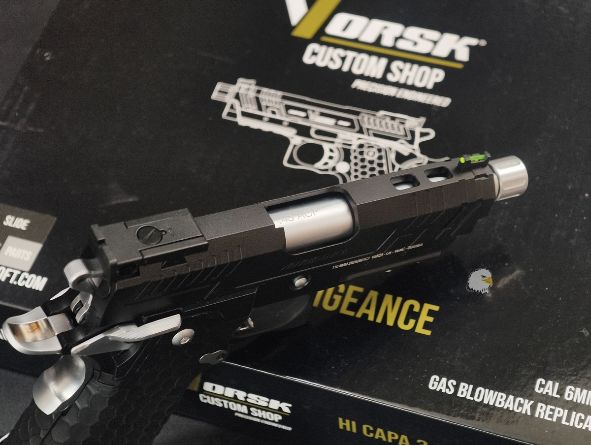 【翔準AOG】VORSK CS VENGEANCE 3.8 瓦斯手槍 黑銀 VGP-02-CS-14 GBB 短槍 【翔準AOG】VORSK CS VENGEANCE 3.8 瓦斯手槍 黑銀 VGP-02-CS-14 GBB 短槍