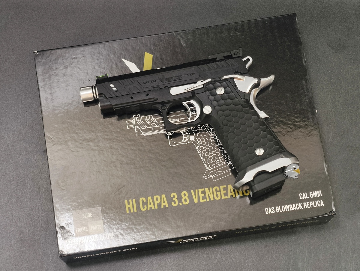 【翔準AOG】VORSK CS VENGEANCE 3.8 瓦斯手槍 黑銀 VGP-02-CS-14 GBB 短槍 【翔準AOG】VORSK CS VENGEANCE 3.8 瓦斯手槍 黑銀 VGP-02-CS-14 GBB 短槍