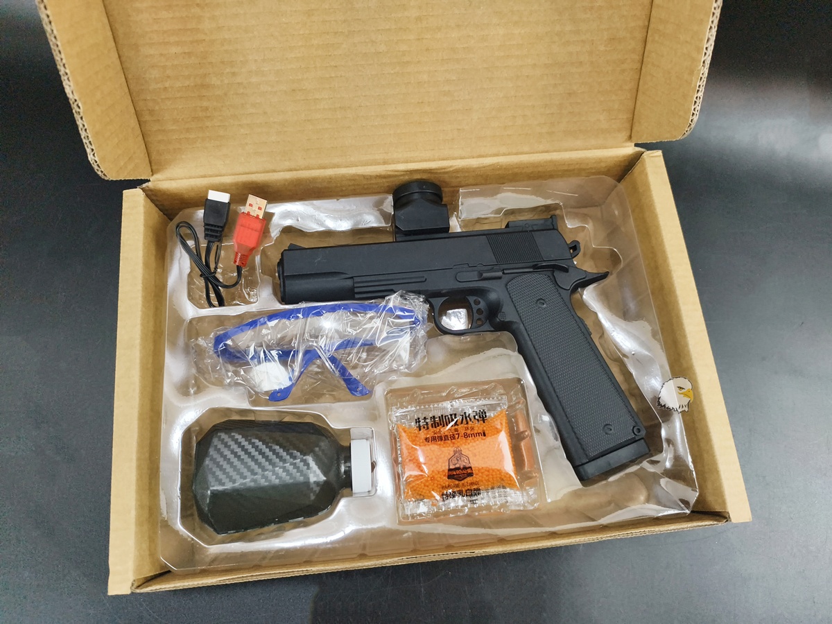 【翔準AOG】SKD M1911 1911 電動水彈槍 G50ZDPDB 上供彈 單連發 7-8mm 水彈 黑色 【翔準AOG】SKD M1911 1911 電動水彈槍 G50ZDPDB 上供彈 單連發 7-8mm 水彈 黑色