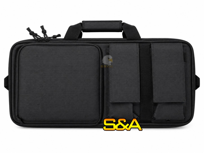 【翔準】S&A 56cm 雙槍衝鋒槍袋｜可後背／手提｜YKK拉鍊｜多功能收納 槍袋 裝備包 背包 手提包