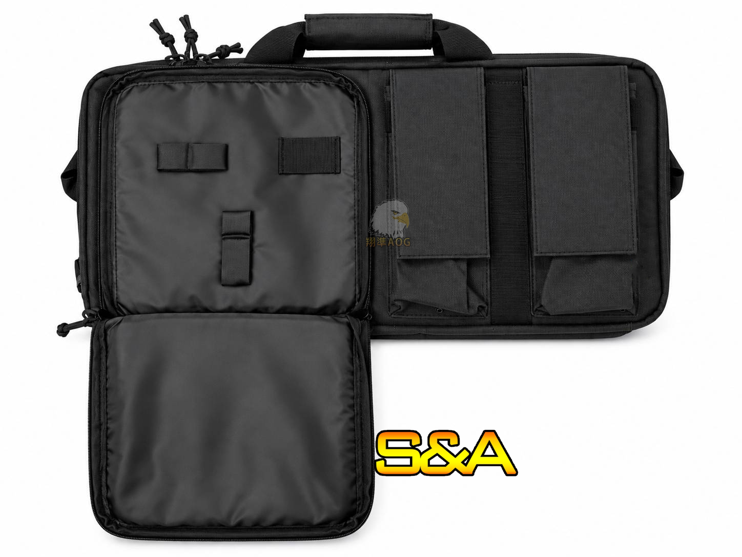 【翔準】S&A 56cm 雙槍衝鋒槍袋|可後背/手提|YKK拉鍊|多功能收納 槍袋 裝備包 背包 手提包 【翔準】S&A 56cm 雙槍衝鋒槍袋|可後背/手提|YKK拉鍊|多功能收納 槍袋 裝備包 背包 手提包