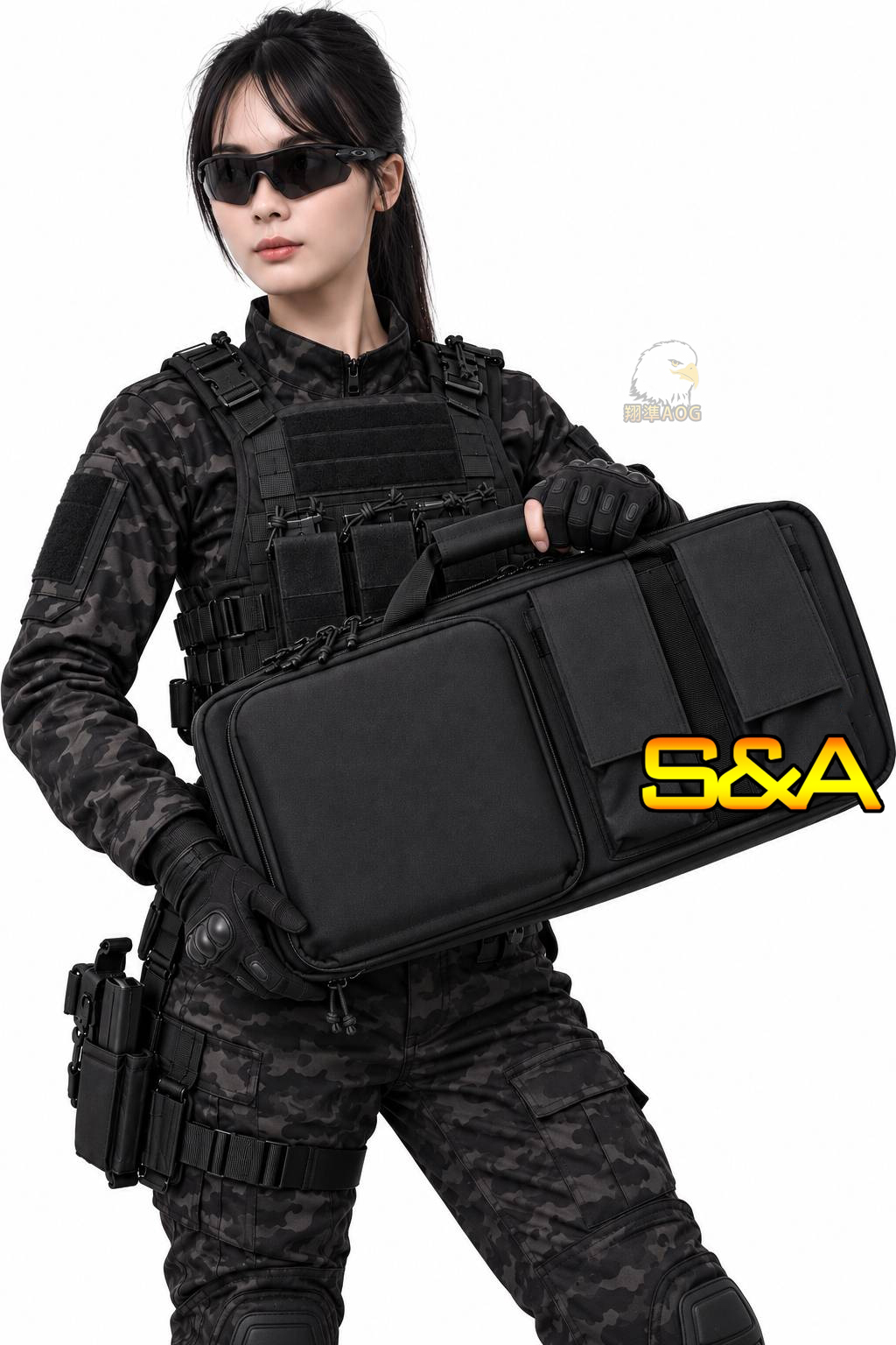 【翔準】S&A 56cm 雙槍衝鋒槍袋|可後背/手提|YKK拉鍊|多功能收納 槍袋 裝備包 背包 手提包 【翔準】S&A 56cm 雙槍衝鋒槍袋|可後背/手提|YKK拉鍊|多功能收納 槍袋 裝備包 背包 手提包