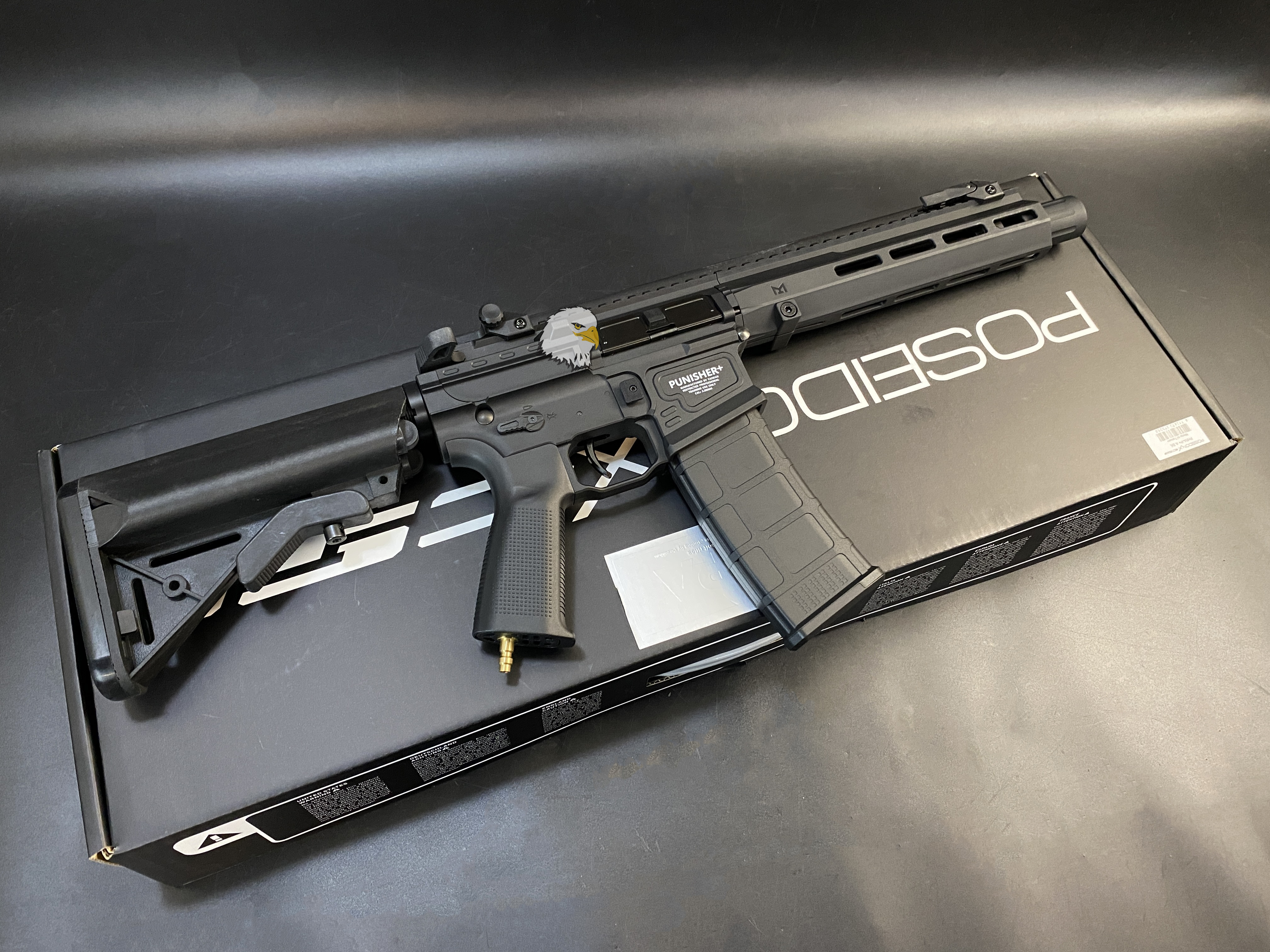 【翔準AOG】POSEIDON 海神 PUNISHER+AIR HPA 黑色 HPA 高壓氣動 CFX-PHPAAB M4型 【翔準AOG】POSEIDON 海神 PUNISHER+AIR HPA 黑色 HPA 高壓氣動 CFX-PHPAAB M4型