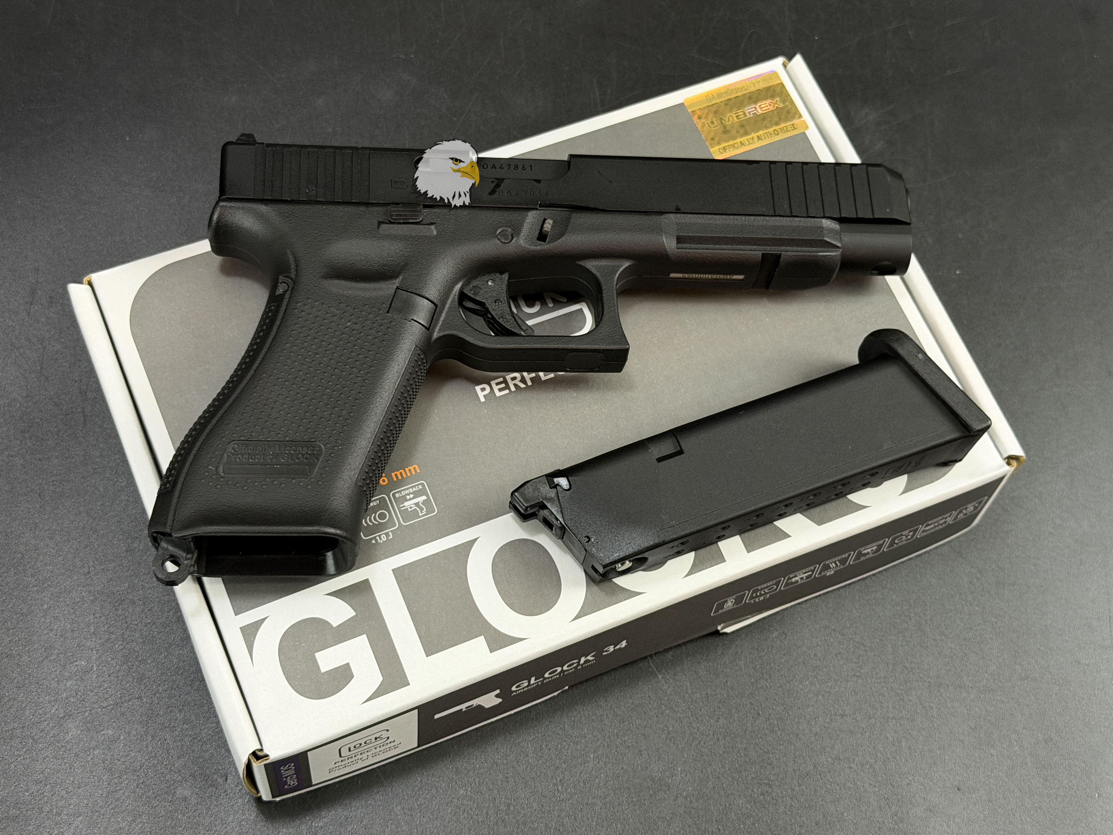【翔準AOG】GHK GLOCK 34 G34 V2 MOS GBB CNC 瓦斯槍 D-05-22-02-7 UMAREX授權 全CNC鋁滑套 鋼製TDC HOP 【翔準AOG】GHK GLOCK 34 G34 V2 MOS GBB CNC 瓦斯槍 D-05-22-02-7 UMAREX授權 全CNC鋁滑套 鋼製TDC HOP