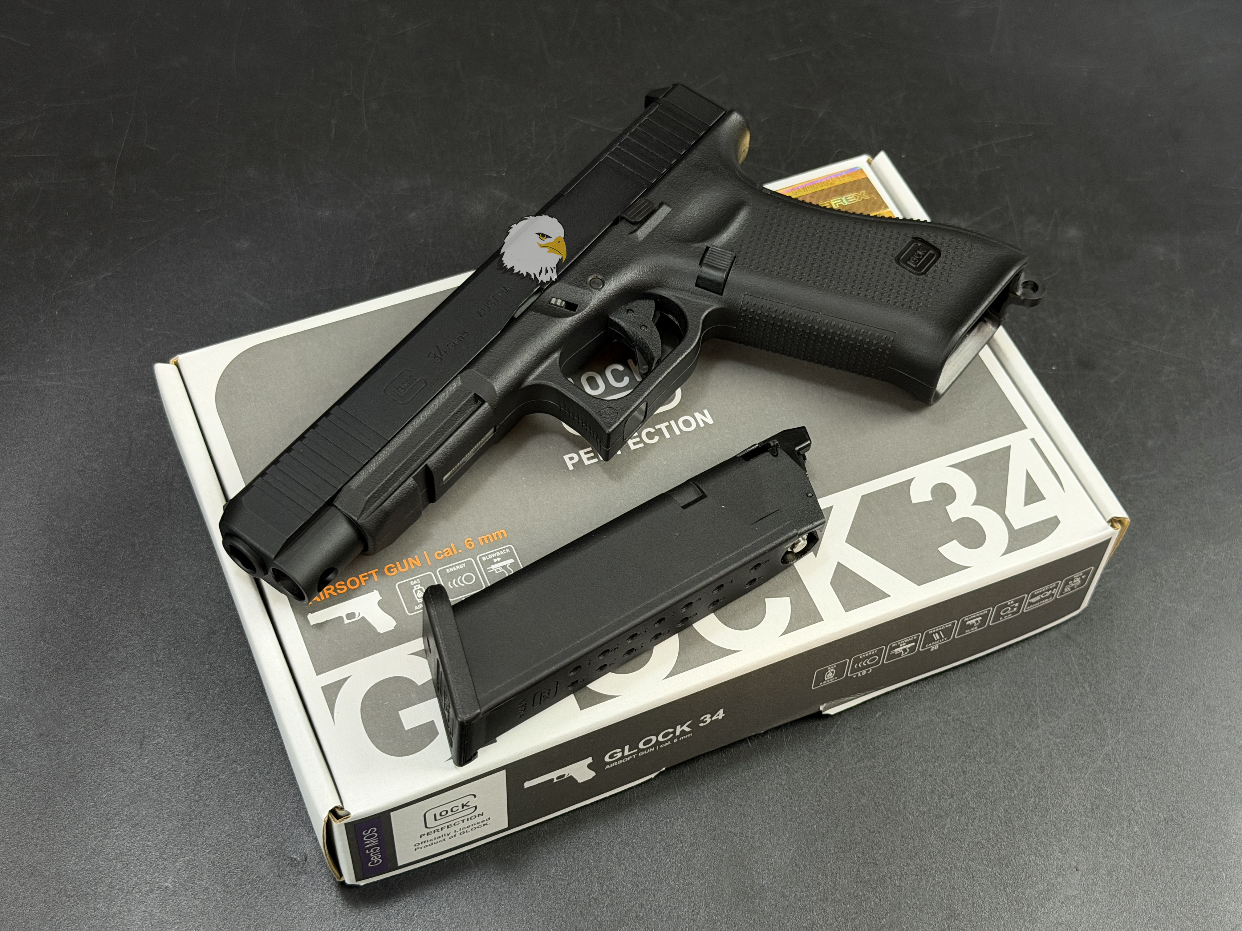 【翔準AOG】GHK GLOCK 34 G34 V2 MOS GBB CNC 瓦斯槍 D-05-22-02-7 UMAREX授權 全CNC鋁滑套 鋼製TDC HOP 【翔準AOG】GHK GLOCK 34 G34 V2 MOS GBB CNC 瓦斯槍 D-05-22-02-7 UMAREX授權 全CNC鋁滑套 鋼製TDC HOP
