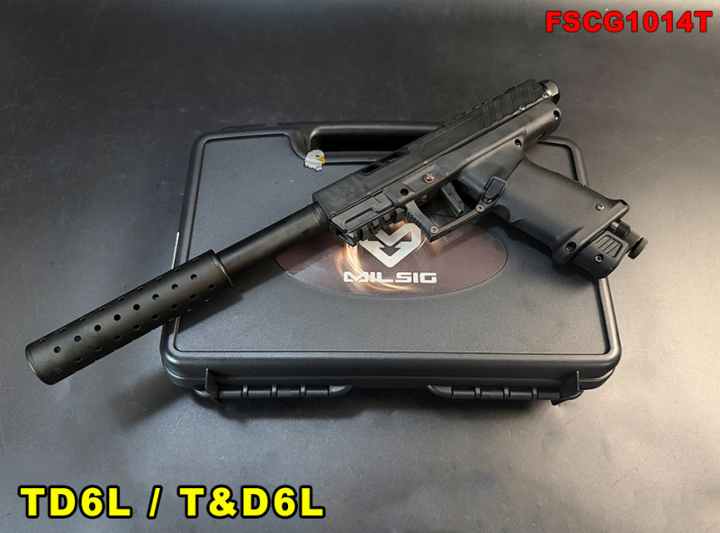 【翔準AOG】TD6L/T&D6L 12g CO2 17mm鎮暴槍 特仕版含槍箱 FSCG1014T 長版戰術訓練槍