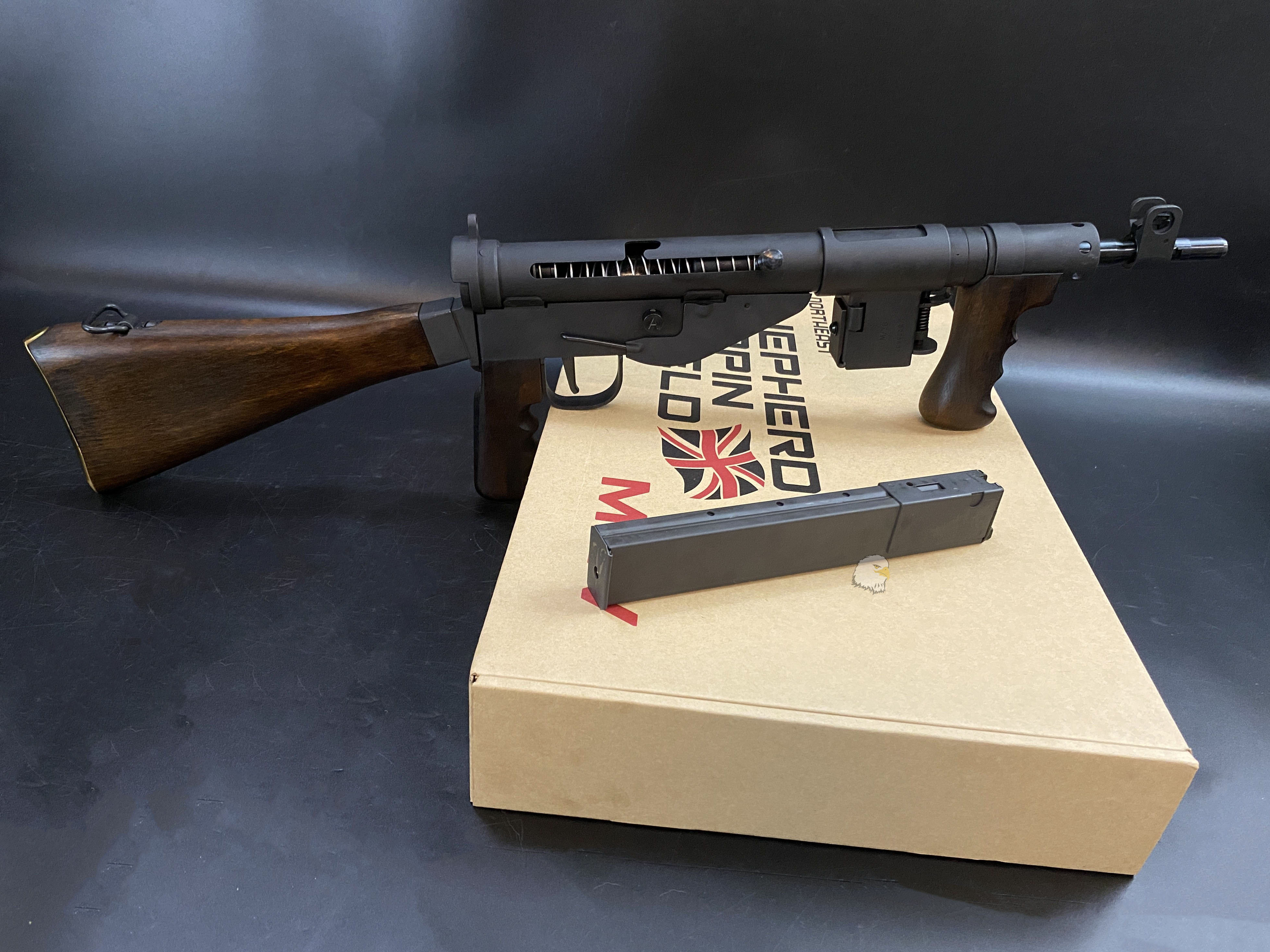【翔準AOG】Northeast 東北製造所 司登 STEN Mk.5 GBB 鋼製槍身 D-08-10EF MK V 瓦斯槍 【翔準AOG】Northeast 東北製造所 司登 STEN Mk.5 GBB 鋼製槍身 D-08-10EF MK V 瓦斯槍