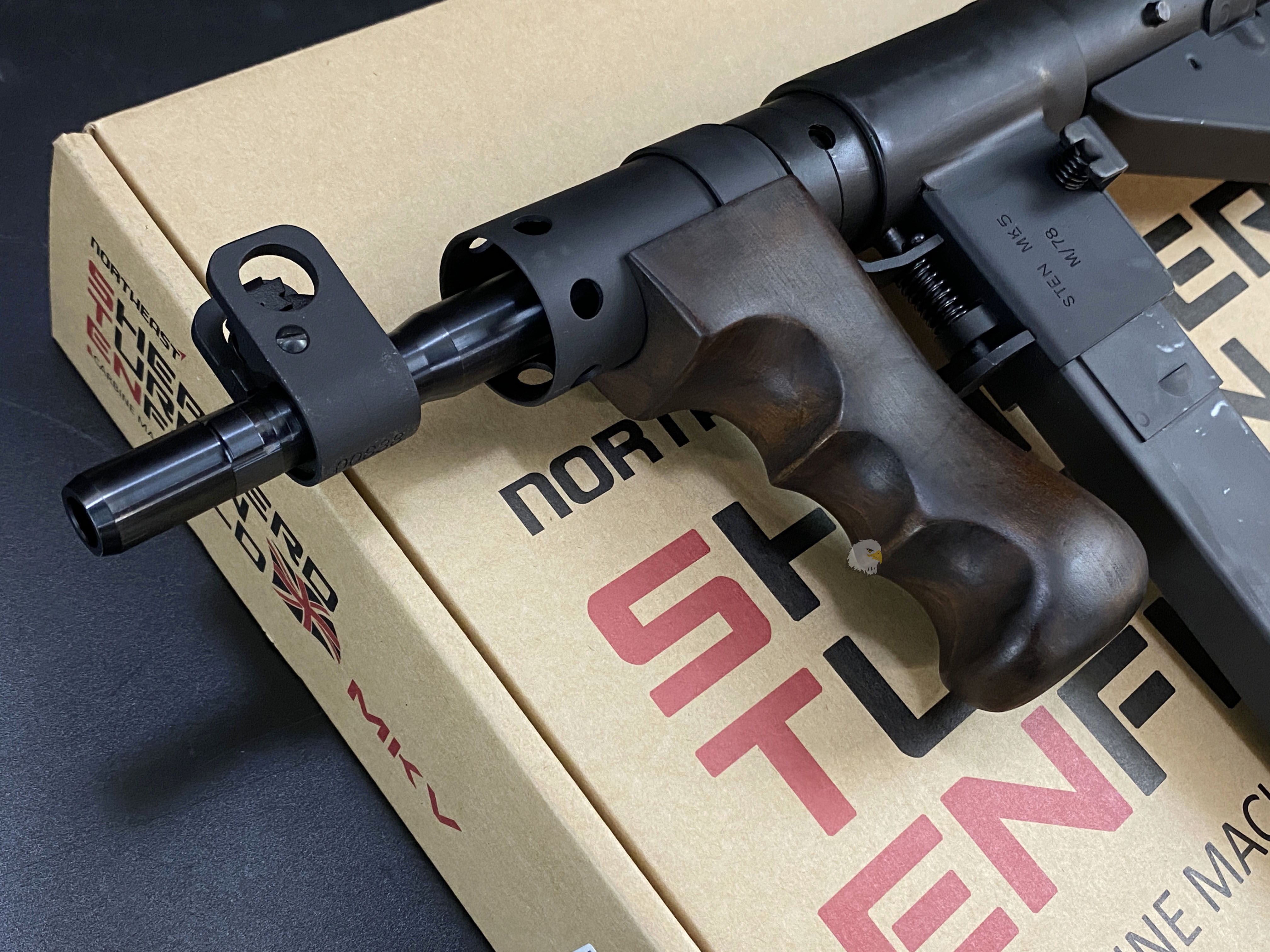 【翔準AOG】Northeast 東北製造所 司登 STEN Mk.5 GBB 鋼製槍身 D-08-10EF MK V 瓦斯槍 【翔準AOG】Northeast 東北製造所 司登 STEN Mk.5 GBB 鋼製槍身 D-08-10EF MK V 瓦斯槍