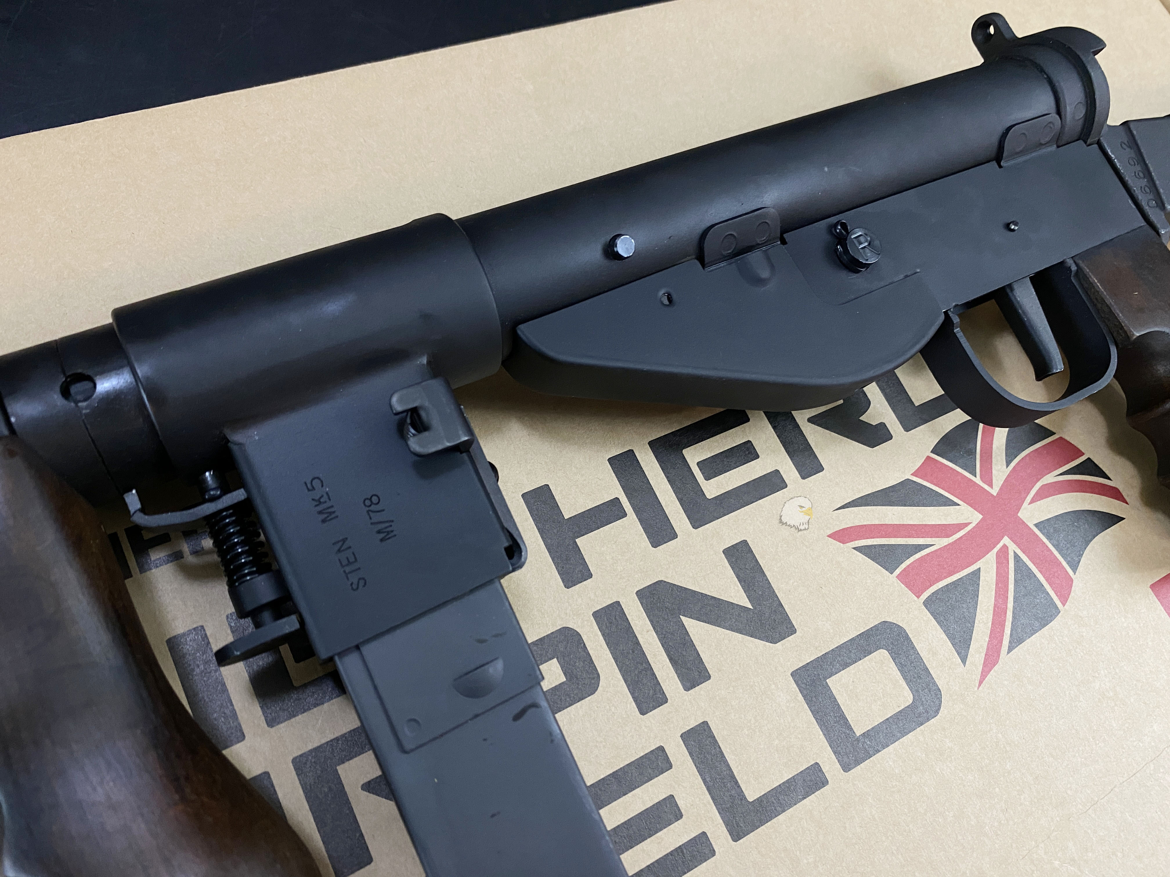 【翔準AOG】Northeast 東北製造所 司登 STEN Mk.5 GBB 鋼製槍身 D-08-10EF MK V 瓦斯槍 【翔準AOG】Northeast 東北製造所 司登 STEN Mk.5 GBB 鋼製槍身 D-08-10EF MK V 瓦斯槍