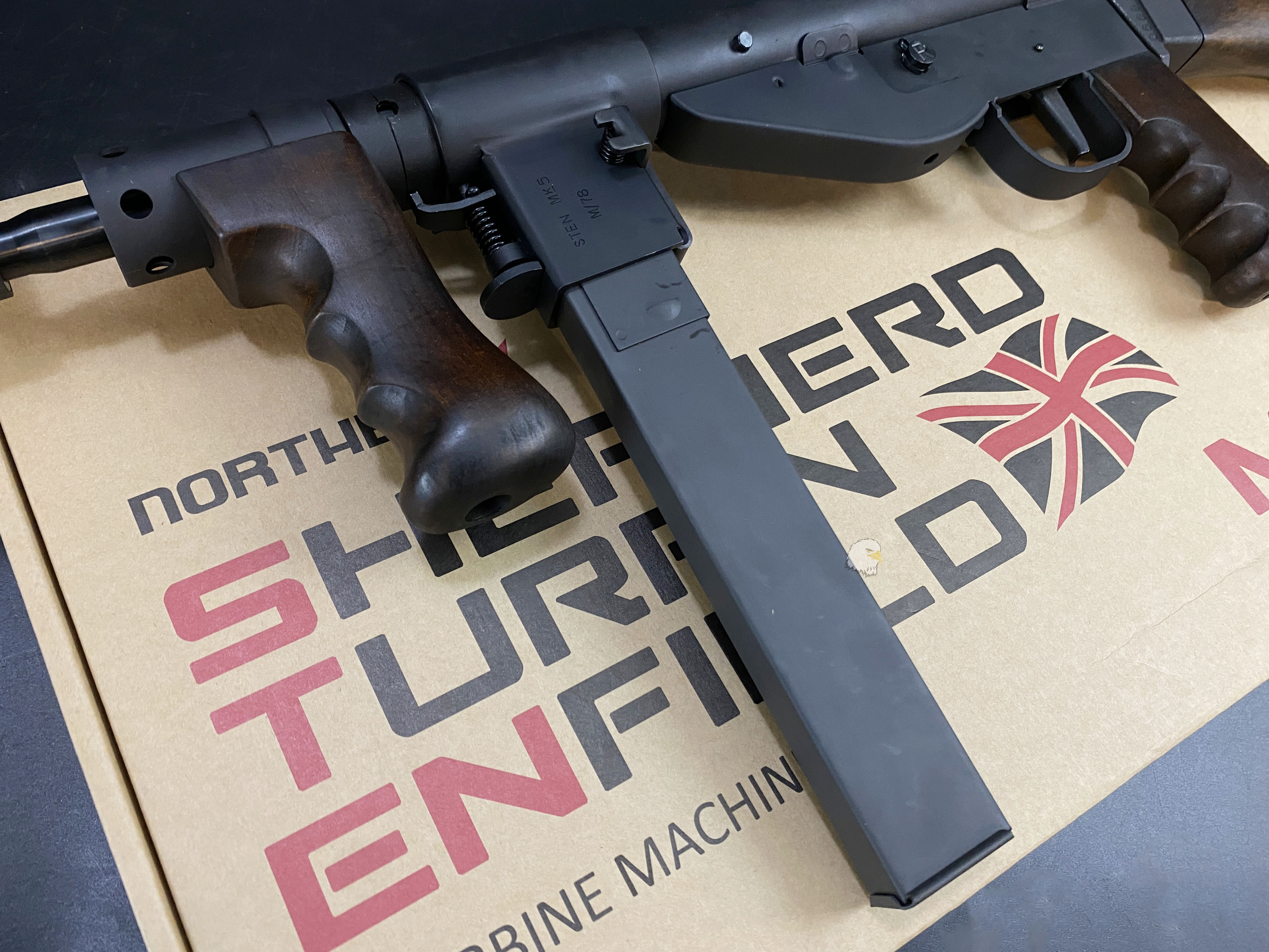 【翔準AOG】Northeast 東北製造所 司登 STEN Mk.5 GBB 鋼製槍身 D-08-10EF MK V 瓦斯槍 【翔準AOG】Northeast 東北製造所 司登 STEN Mk.5 GBB 鋼製槍身 D-08-10EF MK V 瓦斯槍