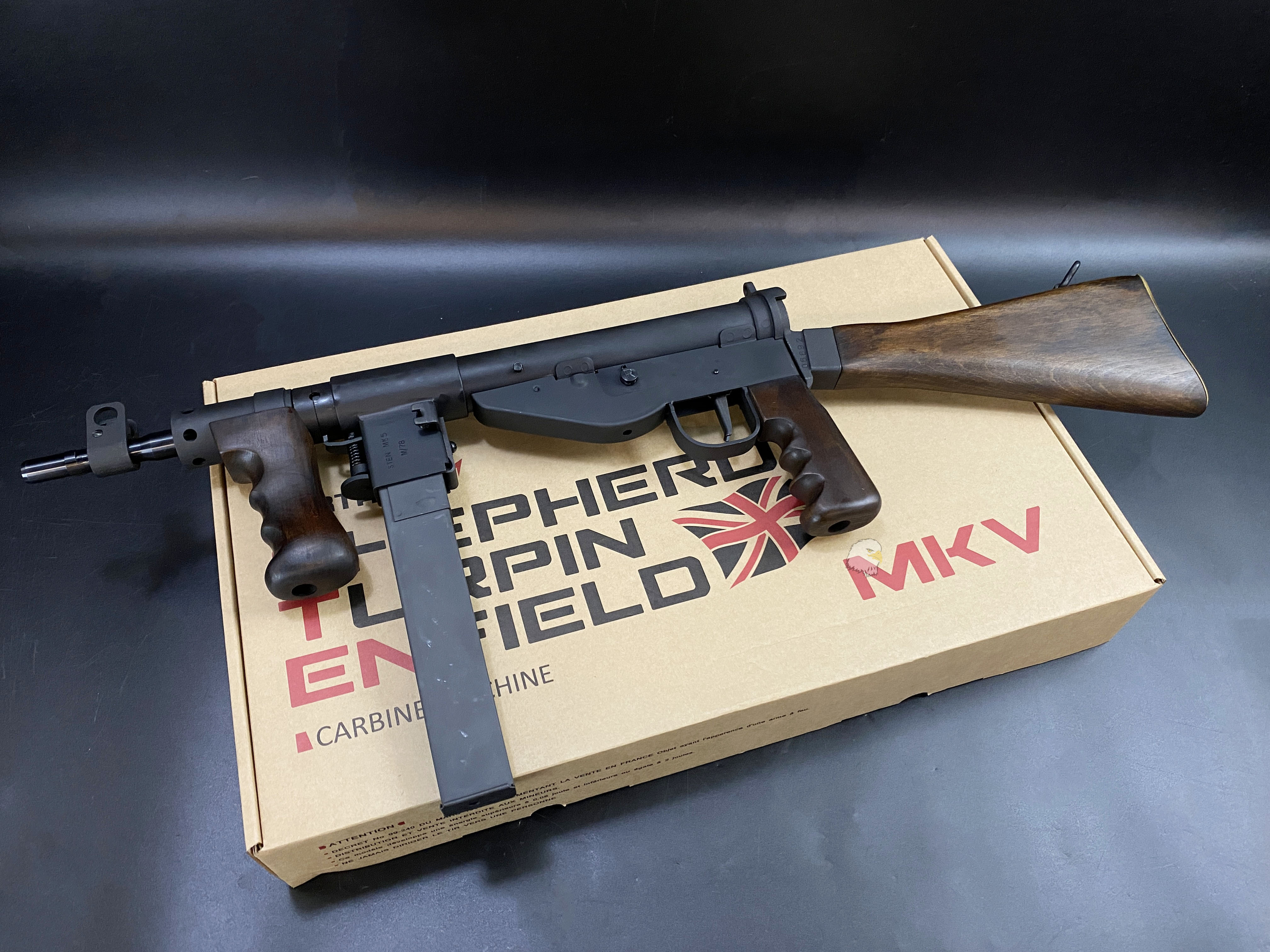 【翔準AOG】Northeast 東北製造所 司登 STEN Mk.5 GBB 鋼製槍身 D-08-10EF MK V 瓦斯槍 【翔準AOG】Northeast 東北製造所 司登 STEN Mk.5 GBB 鋼製槍身 D-08-10EF MK V 瓦斯槍
