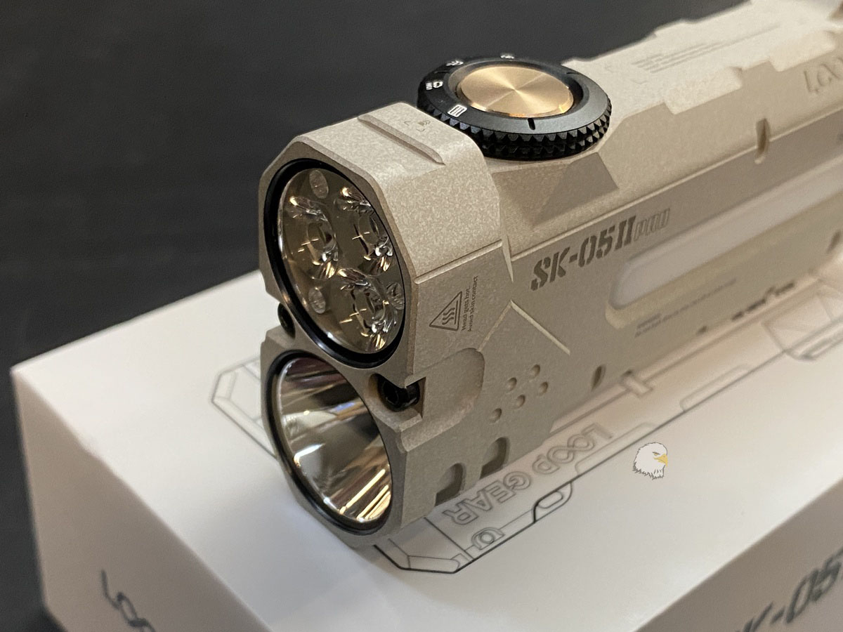 【翔準AOG】LOOP GEAR SK-05II PRO多功能 EDC 戶外手電筒B0302L006遠射+泛光雙光源5000流明 鋁合金戶外電筒 【翔準AOG】LOOP GEAR SK-05II PRO多功能 EDC 戶外手電筒B0302L006遠射+泛光雙光源5000流明 鋁合金戶外電筒