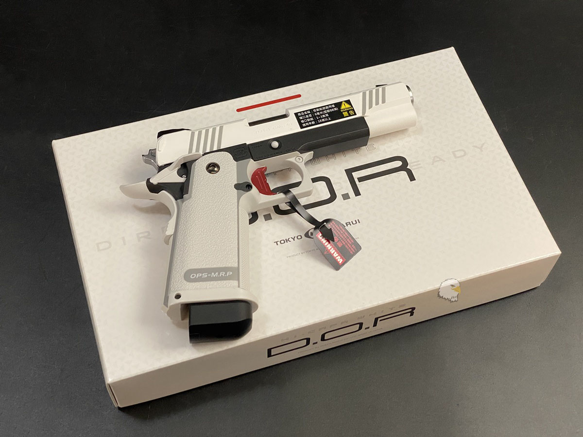 【翔準AOG】MARUI HI-CAPA 5.1 WHITE D.O.R(白色)瓦斯手槍DM-01-05-1東京馬牌GBB 【翔準AOG】MARUI HI-CAPA 5.1 WHITE D.O.R(白色)瓦斯手槍DM-01-05-1東京馬牌GBB