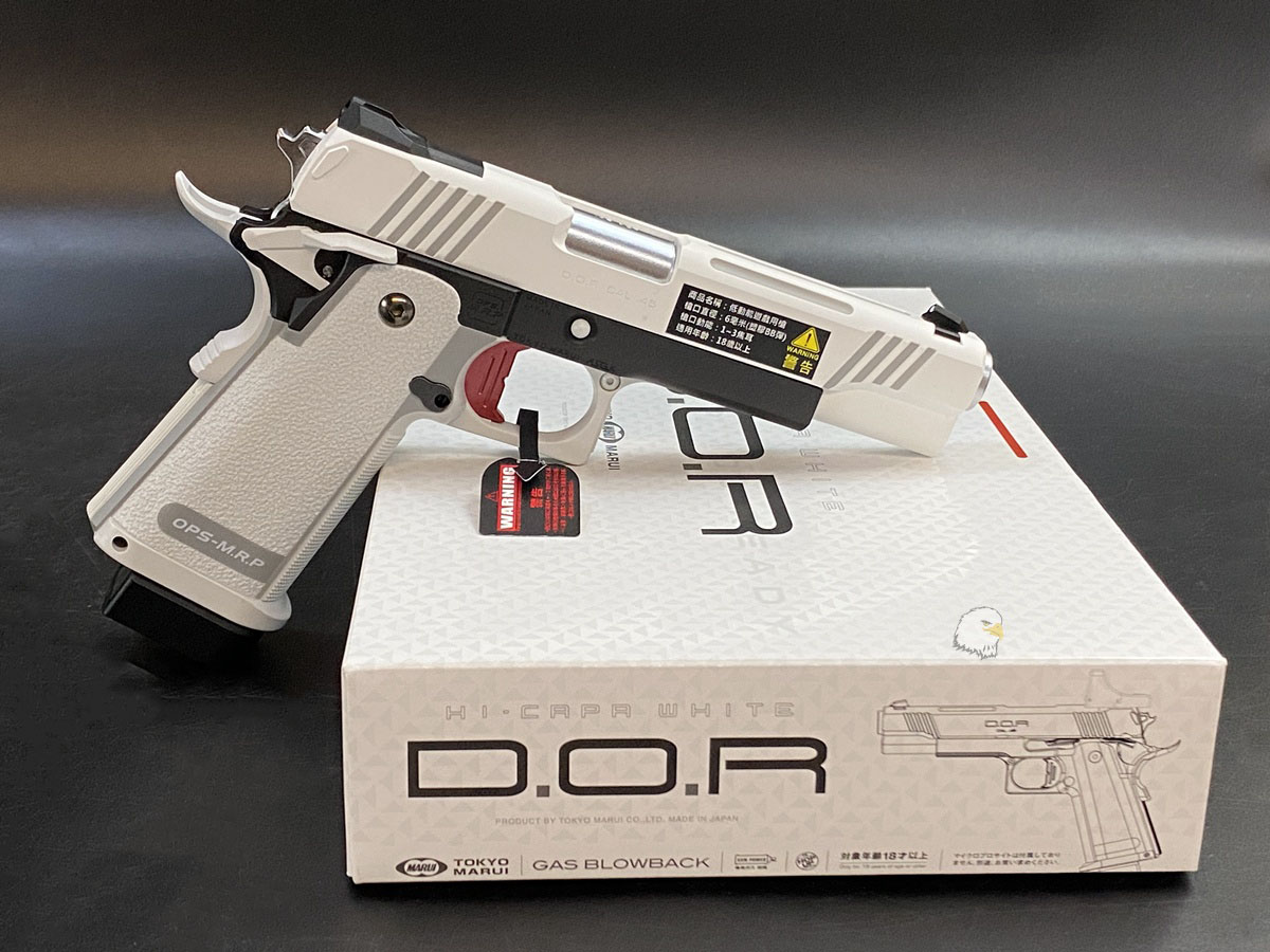 【翔準AOG】MARUI HI-CAPA 5.1 WHITE D.O.R(白色)瓦斯手槍DM-01-05-1東京馬牌GBB 【翔準AOG】MARUI HI-CAPA 5.1 WHITE D.O.R(白色)瓦斯手槍DM-01-05-1東京馬牌GBB