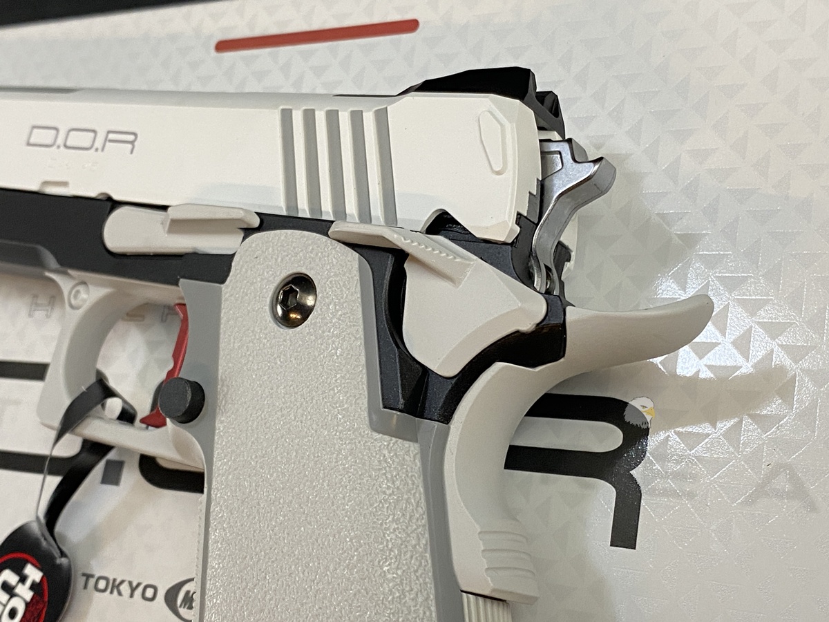 【翔準AOG】MARUI HI-CAPA 5.1 WHITE D.O.R(白色)瓦斯手槍DM-01-05-1東京馬牌GBB 【翔準AOG】MARUI HI-CAPA 5.1 WHITE D.O.R(白色)瓦斯手槍DM-01-05-1東京馬牌GBB