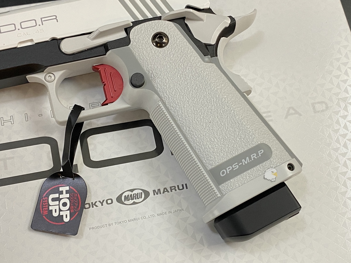 【翔準AOG】MARUI HI-CAPA 5.1 WHITE D.O.R(白色)瓦斯手槍DM-01-05-1東京馬牌GBB 【翔準AOG】MARUI HI-CAPA 5.1 WHITE D.O.R(白色)瓦斯手槍DM-01-05-1東京馬牌GBB