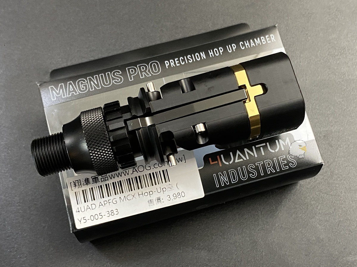 【翔準AOG】4UAD 旋力大師 Magnus Pro MCX TDC HOP-UP 座Y5-005-383 APFG MCX 系列 GBB 4UANTUM 【翔準AOG】4UAD 旋力大師 Magnus Pro MCX TDC HOP-UP 座Y5-005-383 APFG MCX 系列 GBB 4UANTUM