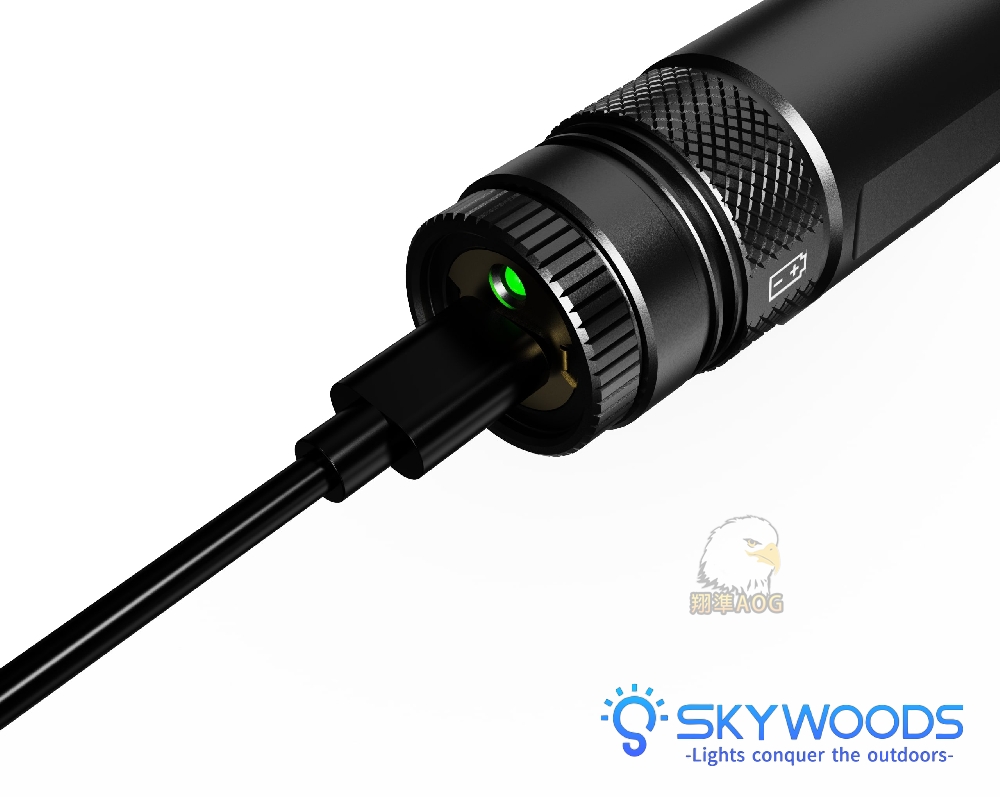 【翔準AOG】 SKYWOODS RL900G PICA 900流明 B1ABDA 綠雷射戰術槍燈 Type-C 充電版 【翔準AOG】 SKYWOODS RL900G PICA 900流明 B1ABDA 綠雷射戰術槍燈 Type-C 充電版