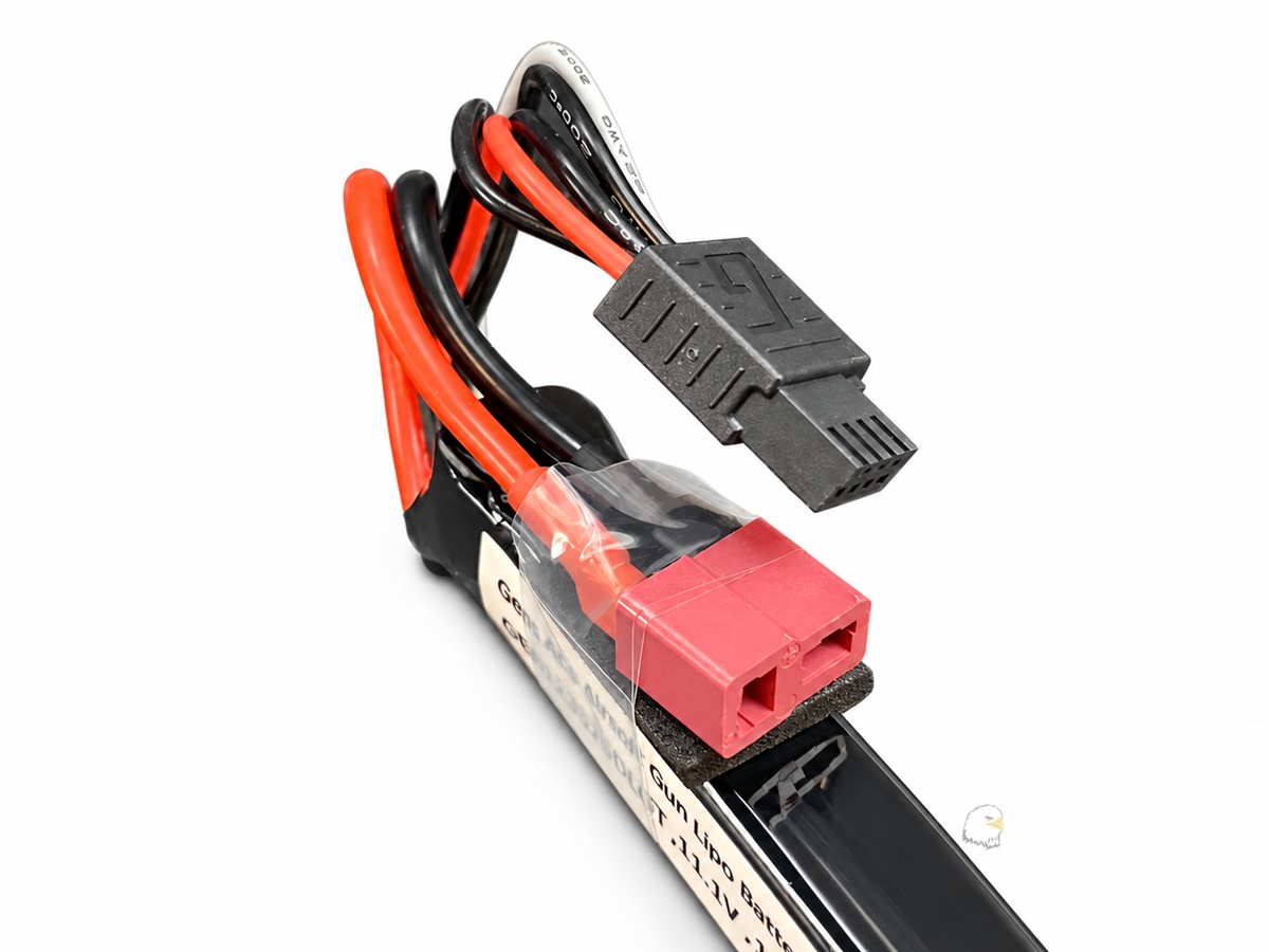 【翔準AOG】Gens ace 11.1V 25C 1100mAh 瘦長款電池 AK用 T 型接頭 單片 電動槍專用電池 鋰聚合物電池 【翔準AOG】Gens ace 11.1V 25C 1100mAh 瘦長款電池 AK用 T 型接頭 單片 電動槍專用電池 鋰聚合物電池