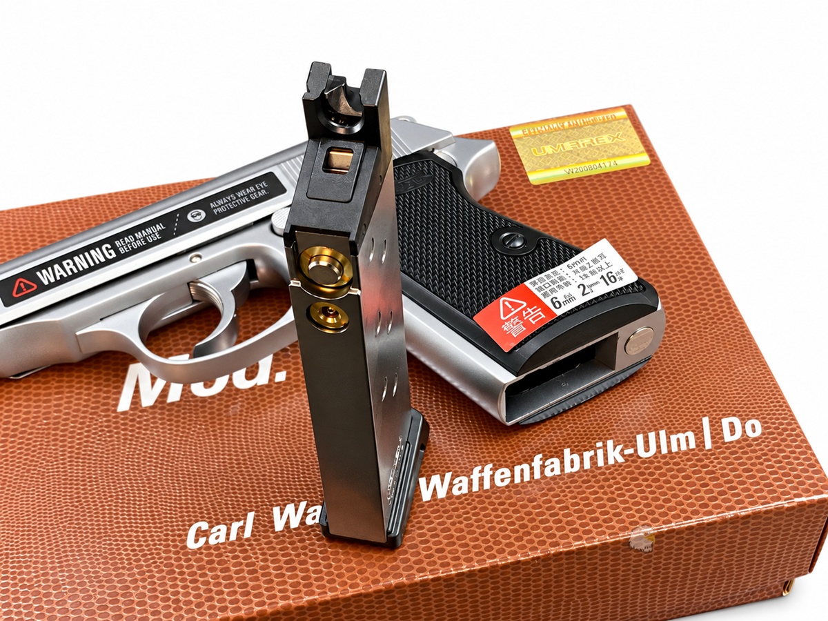 【翔準AOG】UMAREX VFC Walther PPK/S GBB 銀色瓦斯手槍 原廠授權刻印VFC-PPKSV 鋼製外管 【翔準AOG】UMAREX VFC Walther PPK/S GBB 銀色瓦斯手槍 原廠授權刻印VFC-PPKSV 鋼製外管