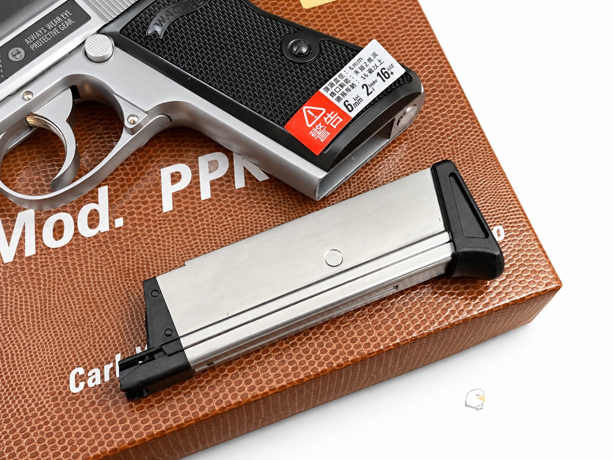 【翔準AOG】UMAREX VFC Walther PPK/S GBB 銀色瓦斯手槍 原廠授權刻印VFC-PPKSV 鋼製外管 【翔準AOG】UMAREX VFC Walther PPK/S GBB 銀色瓦斯手槍 原廠授權刻印VFC-PPKSV 鋼製外管