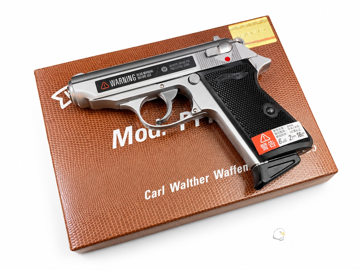 【翔準AOG】UMAREX VFC Walther PPK/S GBB 銀色瓦斯手槍 原廠授權刻印VFC-PPKSV 鋼製外管 【翔準AOG】UMAREX VFC Walther PPK/S GBB 銀色瓦斯手槍 原廠授權刻印VFC-PPKSV 鋼製外管