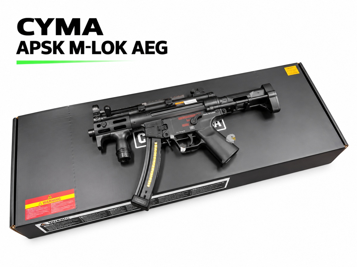【翔準AOG】CYMA APSK M-LOK AEG 電動槍 黑色 DA-CM041K 伸縮式後托 MP5 戰術握把 【翔準AOG】CYMA APSK M-LOK AEG 電動槍 黑色 DA-CM041K 伸縮式後托 MP5 戰術握把